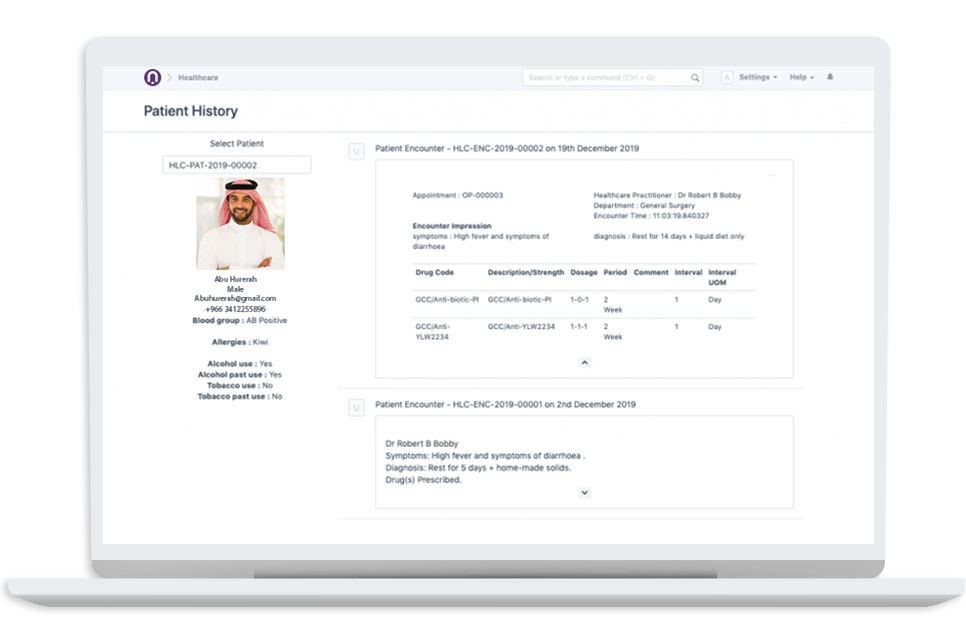 healthcare erp In Saudi Arabia