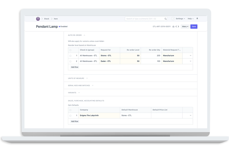 Automate Stock Replenishment