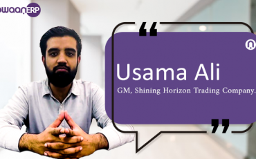 🌟Discover SowaanERP Impact on businesses: Meet Usama Ali, GM, Shining Horizon Trading Company.🌟